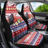 Kiribati Christmas Car Seat Cover Frigatebird Santa Tekeraoi n te Kiritimati - Polynesian Pride