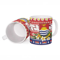Kiribati Christmas Ceramic Mug Frigatebird Santa Tekeraoi n te Kiritimati - Polynesian Pride