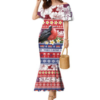 Kiribati Christmas Mermaid Dress Frigatebird Santa Tekeraoi n te Kiritimati - Polynesian Pride
