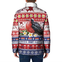 Kiribati Christmas Padded Jacket Frigatebird Santa Tekeraoi n te Kiritimati - Polynesian Pride