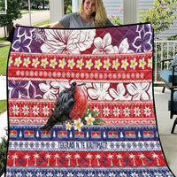 Kiribati Christmas Quilt Frigatebird Santa Tekeraoi n te Kiritimati - Polynesian Pride