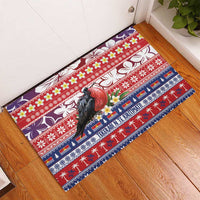 Kiribati Christmas Rubber Doormat Frigatebird Santa Tekeraoi n te Kiritimati - Polynesian Pride
