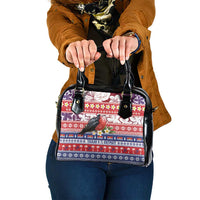 Kiribati Christmas Shoulder Handbag Frigatebird Santa Tekeraoi n te Kiritimati - Polynesian Pride