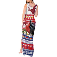 Kiribati Christmas Tank Maxi Dress Frigatebird Santa Tekeraoi n te Kiritimati - Polynesian Pride