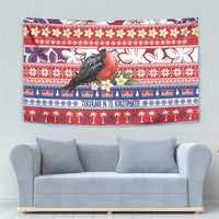 Kiribati Christmas Tapestry Frigatebird Santa Tekeraoi n te Kiritimati - Polynesian Pride