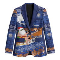 Marshall Islands Christmas Blazer Beachy Santa Monono ilo raaneoan Nejin - Polynesian Pride