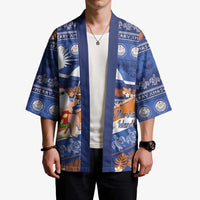 Marshall Islands Christmas Kimono Beachy Santa Monono ilo raaneoan Nejin - Polynesian Pride