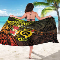 Vanuatu Christmas Sarong Vanuatuan Pig Tusk - Meri Krismas!