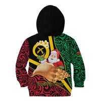 Vanuatu Christmas Kid Hoodie Vanuatuan Conch Shell - Meri Krismas!