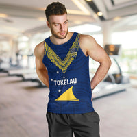 Personalised Tokelau Rugby Men Tank Top Pacific Polynesian Pattern LT14 - Polynesian Pride