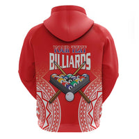 Personalised Taiwan Billiards Hoodie Eight-ball Pool Polynesia Tattoo - Polynesian Pride