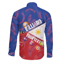 Personalised Philippines Billiards Family Matching Short Sleeve Bodycon Dress and Hawaiian Shirt Cue With Balls Flag Style - Polynesian Pride