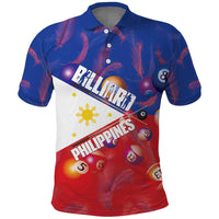Personalised Philippines Billiards Polo Shirt Cue With Balls Flag Style - Polynesian Pride