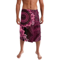 Vanuatu Lavalava Hibisus Polynesian Pattern Pink - Polynesian Pride