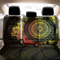 Vanuatu Back Car Seat Cover Hibisus Polynesian Pattern Reggae - Polynesian Pride
