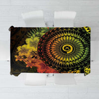 Vanuatu Tablecloth Hibisus Polynesian Pattern Reggae - Polynesian Pride