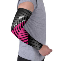 New Zealand Silver Fern Rugby Custom Arm Sleeves 2025 All Black Go Champions - Polynesian Pride