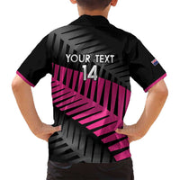 New Zealand Silver Fern Rugby Custom Family Matching Tank Maxi Dress and Hawaiian Shirt 2025 All Black Go Champions - Polynesian Pride