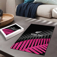 New Zealand Silver Fern Rugby Custom Puzzle 2025 All Black Go Champions - Polynesian Pride