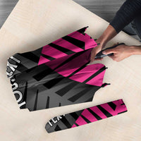 New Zealand Silver Fern Rugby Custom Umbrella 2025 All Black Go Champions - Polynesian Pride