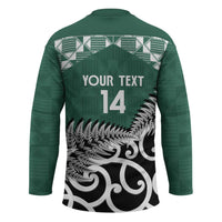 New Zealand South Africa Rugby Custom Hockey Jersey Springboks Kente All Black Maori Together LT14 - Polynesian Pride