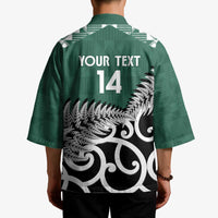 New Zealand South Africa Rugby Custom Kimono Springboks Kente All Black Maori Together - Polynesian Pride