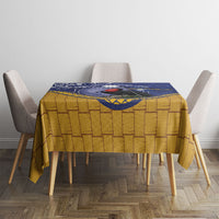 Magnificent Frigatebird Nauru Tablecloth Pandanus Weaving Polynesian Pattern