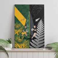 New Zealand and South Africa Rugby Canvas Wall Art Ultimate Rivalry All Black Springboks