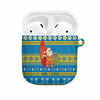 Tuvalu Christmas AirPods Case Cute Santa Manuia te Kilisimasi - Polynesian Pride