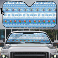 FSM Christmas Auto Sun Shade Merry Xmas Federated States of Micronesia - Polynesian Pride