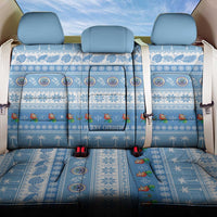 FSM Christmas Back Car Seat Cover Merry Xmas Federated States of Micronesia - Polynesian Pride