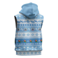 FSM Christmas Sleeveless Hoodie Merry Xmas Federated States of Micronesia - Polynesian Pride