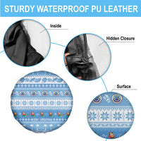 FSM Christmas Spare Tire Cover Merry Xmas Federated States of Micronesia - Polynesian Pride