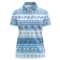 FSM Christmas Women Polo Shirt Merry Xmas Federated States of Micronesia - Polynesian Pride