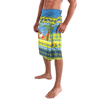 Palau Christmas Lavalava Chilling Santa Ungil Kurismas - Polynesian Pride