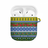Solomon Islands Christmas AirPods Case The Solomons Melanesian Meri Krismas - Polynesian Pride