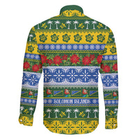 Solomon Islands Christmas Family Matching Tank Maxi Dress and Hawaiian Shirt The Solomons Melanesian Meri Krismas - Polynesian Pride