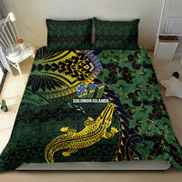 Solomon Islands Bedding Set 677 Proud Crocodile Melanesian Pattern LT14 - Polynesian Pride