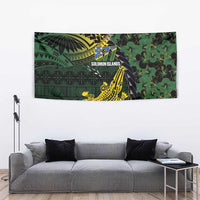 Solomon Islands Tapestry 677 Proud Crocodile Melanesian Pattern - Polynesian Pride