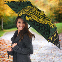 Solomon Islands Umbrella 677 Proud Crocodile Melanesian Pattern - Polynesian Pride