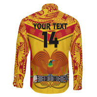 Custom Papua New Guinea Rugby Family Matching Short Sleeve Bodycon Dress and Hawaiian Shirt 2023 Go Kumuls Pacific Dynamic Style LT14 - Polynesian Pride