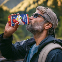 Personalized The Philippines Christmas 4 in 1 Can Cooler Tumbler Pilipinas Parol - Maligayang Pasko!