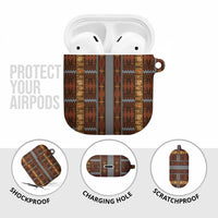 Malo e Lelei Tonga AirPods Case Tongan Ngatu Tapa Cloth - Polynesian Pride
