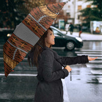 Malo e Lelei Tonga Umbrella Tongan Ngatu Tapa Cloth - Polynesian Pride