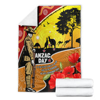New Zealand And Australia ANZAC Day Blanket Aboriginal Maori Starring Night Style