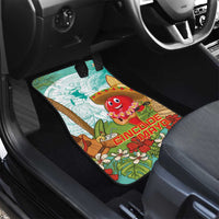 Hawaii Cinco de Mayo Car Mats Chili Pepper Hula Girl Tropical Vibes