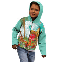 Hawaii Cinco de Mayo Kid Hoodie Chili Pepper Hula Girl Tropical Vibes