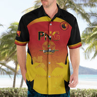 Custom Papua New Guinea Cricket Hawaiian Shirt 2024 Go PNG