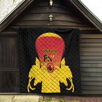 Custom Papua New Guinea Cricket Quilt 2024 Go PNG