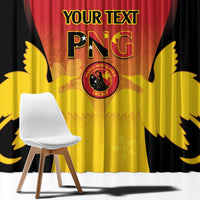 Custom Papua New Guinea Cricket Window Curtain 2024 Go PNG